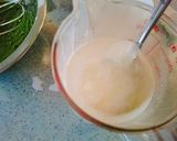 抹茶のパンナコッタ作り方4写真