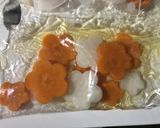 ♡花型な紅白なます♡作り方3写真
