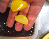 黒豆と栗で羊羹作り方9写真