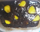 黒豆と栗で羊羹作り方11写真
