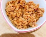 材料2つでご飯に合うシーチキン炒め☆作り方4写真