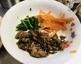 簡単！韓国のり巻きキンパ☆牛肉と野菜入☆作り方1写真