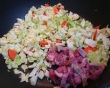 豚肩ロースと人参と大根のケチャップ炒め作り方1写真