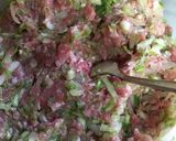 娘のための、皮から手作りもっちり餃子作り方6写真