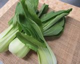 めっけもん♪チンゲン菜のバター炒め作り方1写真