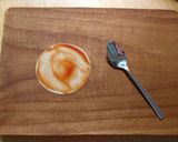 保育園おやつ★餃子パリパリピザ作り方3写真