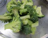 めっけもん♪ブロッコリーの辛味噌炒め作り方1写真