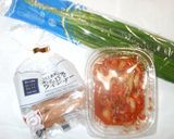 豆乳キムチスープ♪簡単ニラ入り作り方1写真