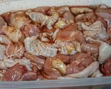 鶏ももの山椒甘辛醤油だれ漬け作り方3写真