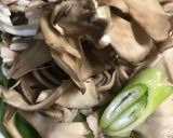 ネギと舞茸のゴマポン和え作り方3写真
