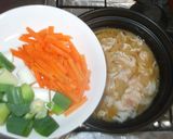 白菜のにんにく味噌鍋♪簡単豚肉で作り方6写真