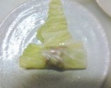 ミニバーグの薄包み式ロールキャベツ作り方6写真