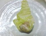 ミニバーグの薄包み式ロールキャベツ作り方7写真