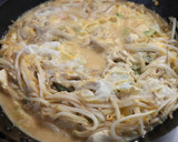 簡単♪美味♪豆腐もやし長ねぎの卵とじ作り方5写真