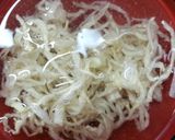 水菜とレンコンのシャキうまサラダ作り方2写真