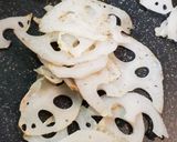 水菜とレンコンのシャキうまサラダ作り方3写真