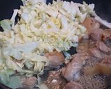 鶏ももの山椒漬けとキャベツの蒸し焼き作り方3写真