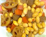 簡単美味しいな大豆五目煮込み作り方4写真