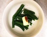 簡単！インゲンのバター醤油和え作り方2写真