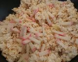 旨いよ✨梅ほたて炒飯作り方4写真