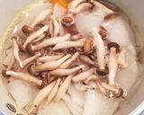 食べすぎリセット。ふわふわ鶏団子汁作り方3写真
