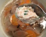 食べすぎリセット。ふわふわ鶏団子汁作り方4写真