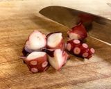 タコとアボカドのマリネ わさび醤油風味作り方1写真