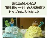 簡単☆プリンセスの誕生日ケーキ☆作り方12写真