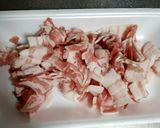 豚バラの生姜焼き丼作り方2写真