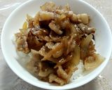 豚バラの生姜焼き丼作り方7写真