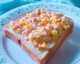 朝食に！明太マヨの卵トースト作り方7写真