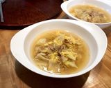 キャベツとツナの卵スープ作り方6写真