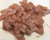 鶏肉とエリンギのわさび炒め作り方3写真