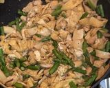 鶏肉とエリンギのわさび炒め作り方6写真