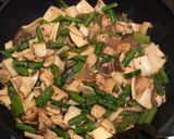 鶏肉とエリンギのわさび炒め作り方5写真