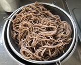 カリカリ蕎麦サラダ作り方1写真