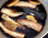 割合で簡単に！圧力鍋なしでさんまの甘辛煮作り方4写真
