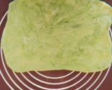 黒豆とクリームチーズの抹茶のパン作り方4写真