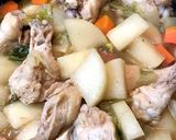 手羽先と大根の煮込作り方8写真