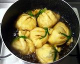 かんぴょう・竹串なしで＊餅入り巾着の煮物作り方13写真