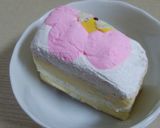 ハーフシートケーキdeパンケーキ風作り方1写真