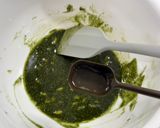 青汁とバジル♪お手軽にジェノベーゼパスタ作り方4写真