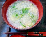 時短簡単　かき玉入りにゅうめん作り方11写真