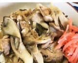 舞茸入り生姜焼き丼作り方5写真