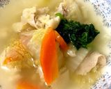 入れて煮込むだけ、豚バラで野菜スープ♪作り方3写真