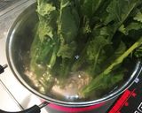 菜花のすりごま味噌和え作り方3写真