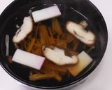 冷蔵庫の残り素材ですまし汁作り方5写真