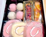 人気☆重箱デザート 和菓子簡単雛祭り作り方11写真