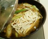 簡単。牛バラ肉のカレーうどん☆彡作り方5写真
