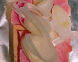 余った餅で和風ピザ作り方4写真